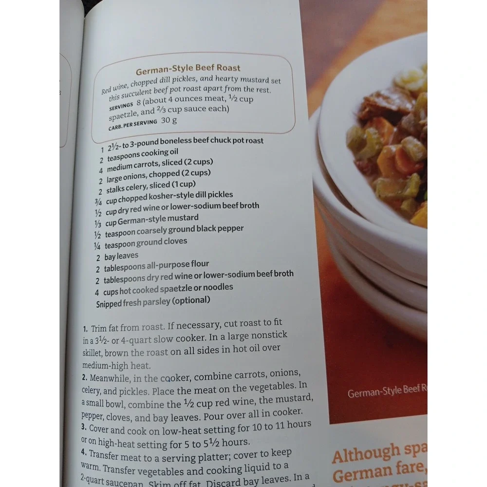 Favorite Slow Cooker Recipes First Edition 2009 BY Diabetic Living Hardcover‎
